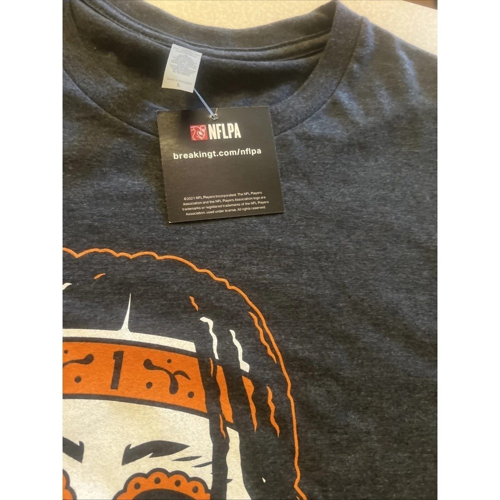 BreakingT NFLPA Jamarr Chase Cincinnati Bengals Sugar Skull T-Shirt Mens XL NWT - Picture 5 of 6